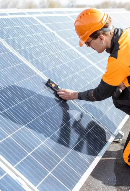 solar panel installation